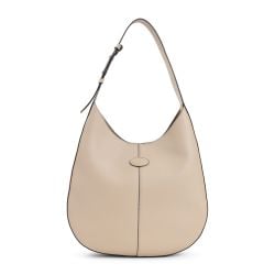 Tod's Shopper-tasche Aus Kalbsleder In Nude von TOD'S