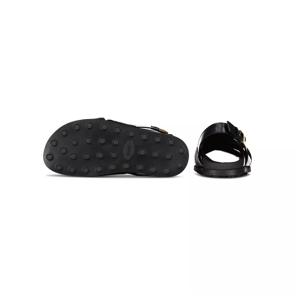 Tod's Sneakers - Sandalen aus Leder 48104514322778 - Gr. 40 (EU) - in Schwarz - für Damen von TOD'S