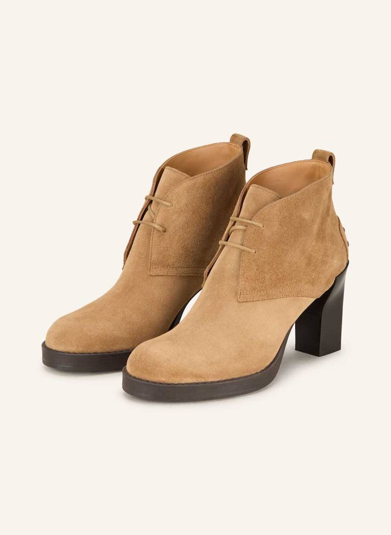 Tod's Stiefeletten Gomma braun von TOD'S