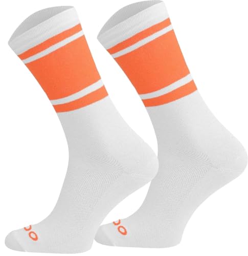 TODO Fahrradsocken Herren und Damen. Atmungsaktive Rennrad Socken Herren. Fahrrad Socken Herren, Gestreifte Radsocken (COL BA_PM, 39-42) von TODO