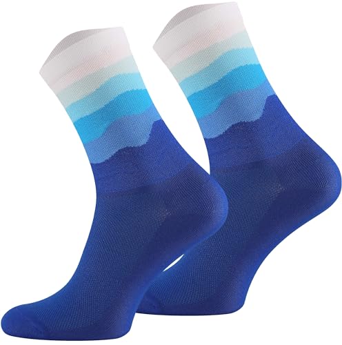 TODO Fahrradsocken Herren und Damen. Atmungsaktive Rennrad Socken. Fahrrad Socken Herren, Radsocken Herren (GreatOcean, 35-38) von TODO