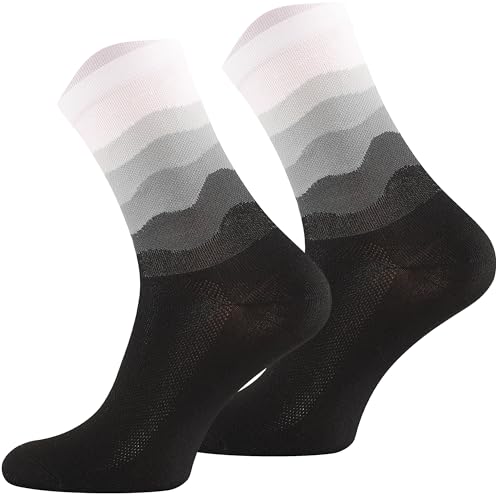 TODO Fahrradsocken Herren und Damen. Atmungsaktive Rennrad Socken. Fahrrad Socken Herren, Radsocken Herren (IcelandicGravel, 39-42) von TODO