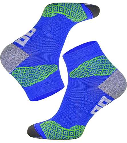 TODO RUNNING RAID - Quarter Laufsocken Damen & Herren, Anti-Blasen Polsterung mit DryTex Bunte | Marathon | Trail | Joggen | Laufen | Running (47-50, Blau) von TODO