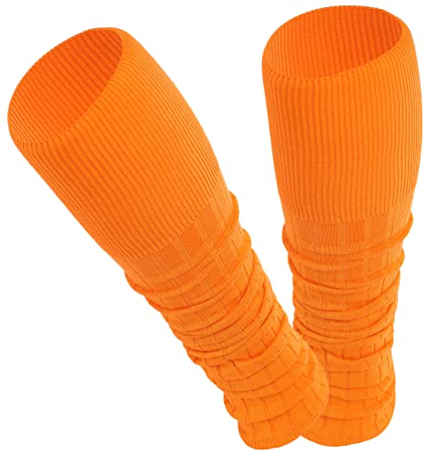 TODO Stulpen Baumwolle Damen - Weich und Bequem Beinlinge zum jeden Tag, Tanzen, Sport, Gym, Bergtouren - Beinwärmer (Orange) von TODO