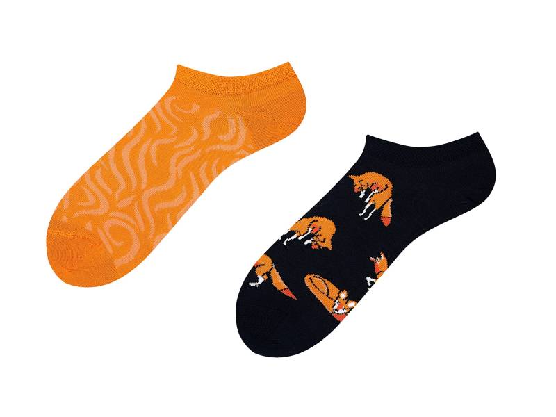 Fuchs Sneaker Socken | Coole Kurze Für Männer Und Frauen Crazy Socks Bunte Colorful Todosocks von TODOSOCKS