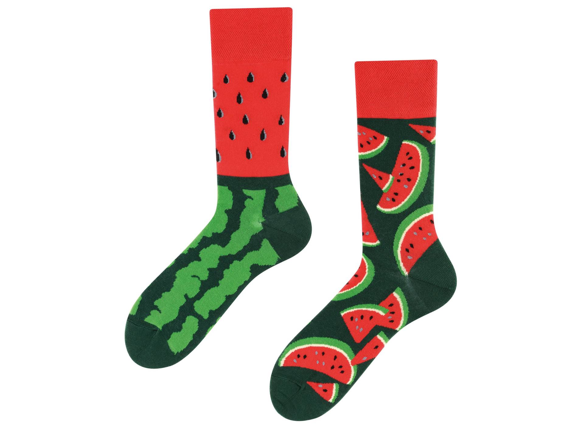 Juicy Watermelon Socken | Bunte Colourful Socks Witzige Funny Verrückte Crazy Todosocks von TODOSOCKS