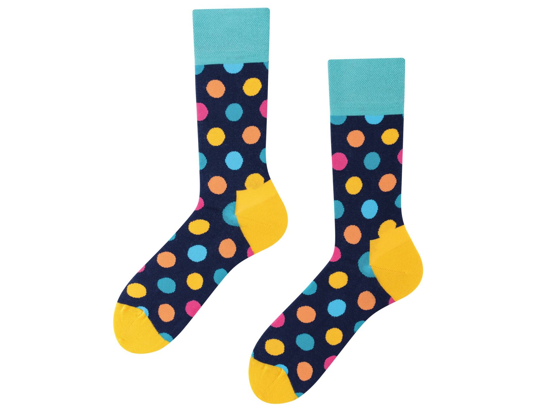 Vegas Socken | Las Socks Mit Bunten Punkten With Colourful Dots Coole Soclen Bunte Todosocks von TODOSOCKS