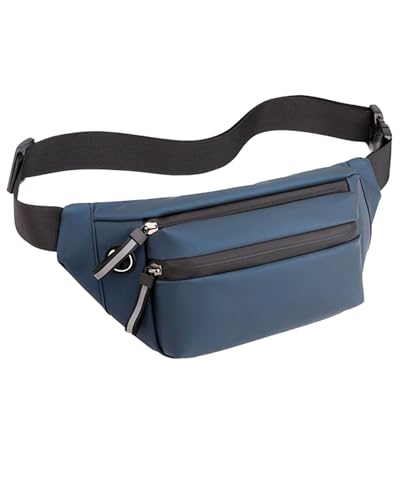 Bauchtasche Herren Damen-Crossbody Bag wasserdichte Wasserdicht Brusttasche GÜRteltasche Tasche Stylisch Festival Camping Polyester von TODREMOU