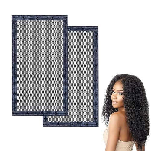 TOEECY 2 Stück Lockenwickler Großer Atmungsaktiv und Komfortabel Haardehner mit kleinem Haken Einstellbar Natürliches Styling Haarfixierung für Frauen und Mädchen von TOEECY