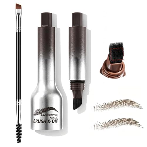 TOEECY Augenbrauen Set Farbgel Pinsel Applikator Langanhaltend Wasserfest Augenbrauenfarbe Präzisionsbürste Natürlich Aussehen Augenbrauenstift von TOEECY