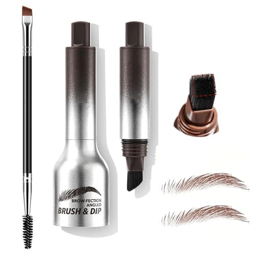 TOEECY Augenbrauen Set Farbgel Pinsel Applikator Langanhaltend Wasserfest Augenbrauenfarbe Präzisionsbürste Natürlich Aussehen Augenbrauenstift von TOEECY