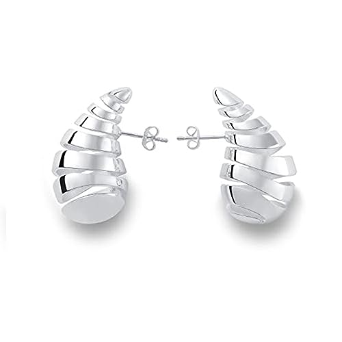 Toeecy Elegante Tropfenform Ohrringe Damen Goldene Ohrstecker Hochwertiger Modeschmuck Minimalistisches Design Ohrringe Zeitlose Eleganz Schmuckstücke Für Frauen von TOEECY