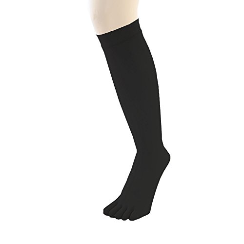 TOETOE - LEGWEAR - Plain Nylon Knee-High (Black) von TOETOE