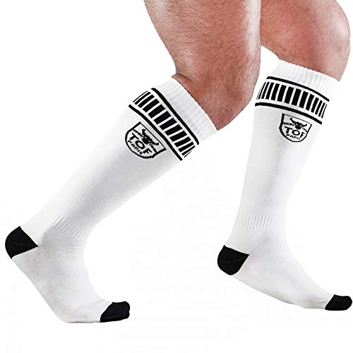 TOF Paris Fußballsocken. - Wei� - Large-X-Large von TOF Paris