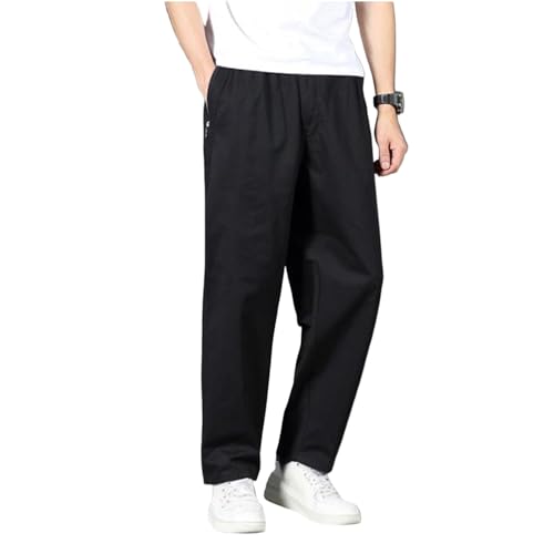 Deals of The Day, Arbeitshose Combat Taktische Safari Camouflage Lang Schwarze Cargohose Security Herren Hosen Modern Angelhose Cord Stretch Arbeitshose Schwarz 3XL von TOFOTL