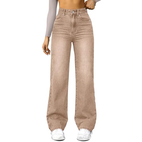 TOFOTL Jeanshose Damen Mom Fit -Jeans Warehouse Deals Angebote Slim Damenjeans Hohe Leibhöhe Stretch Gerade Form Sommer Jeanshosen High Waist Leicht Damen Hosen Jeans Taschen Jean XL TOFOTL Jeanshose Damen Mom Fit -Jeans Warehouse Deals Angebote Slim Damenjeans Hohe Leibhöhe Stretch Gerade Form Sommer Jeanshosen High Waist Leicht Damen Hosen Jeans Taschen Jean XL von TOFOTL
