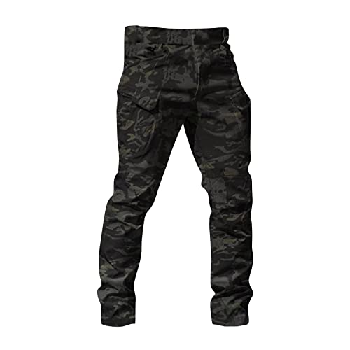 TOFOTL Stoffhose Herren Elegant Trekkinghose Angelbekleidung Elegante Casual Pants Mehrfach-Taschen Work Pants Weite Baggy Summer Breite Men Camouflage Leicht Dachdecker Hose Bottoms L TOFOTL Stoffhose Herren Elegant Trekkinghose Angelbekleidung Elegante Casual Pants Mehrfach-Taschen Work Pants Weite Baggy Summer Breite Men Camouflage Leicht Dachdecker Hose Bottoms L von TOFOTL