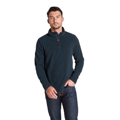 TOG24 Revive Herren Fleecepullover aus 100% recyceltem Polyester mit Reißverschluss am Hals, leicht und warm, Anti-Pilling-Gewebe, Dunkles Indigoblau, XXXXXX-Large TOG24 Revive Herren Fleecepullover aus 100% recyceltem Polyester mit Reißverschluss am Hals, leicht und warm, Anti-Pilling-Gewebe, Dunkles Indigoblau, XXXXXX-Large von TOG24