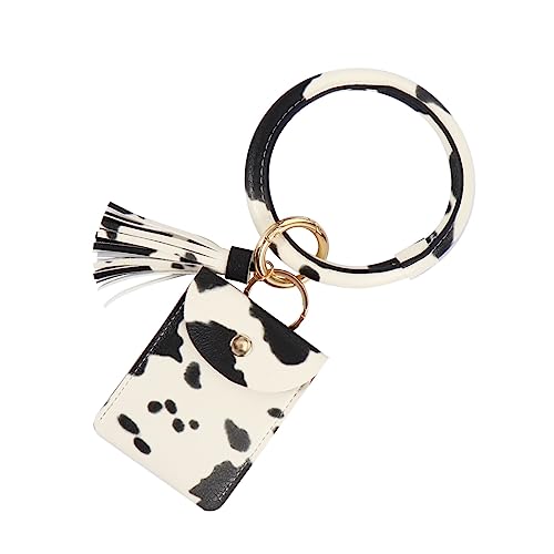 1Stk Armband Schlüsselanhänger Ring Armband Geldbörsen mit Armreifen und Schlüsselketten Armbandhalter damengeldbörse damengeldbeutel Armband geldbörse Brieftasche Legierung TOGEVAL von TOGEVAL