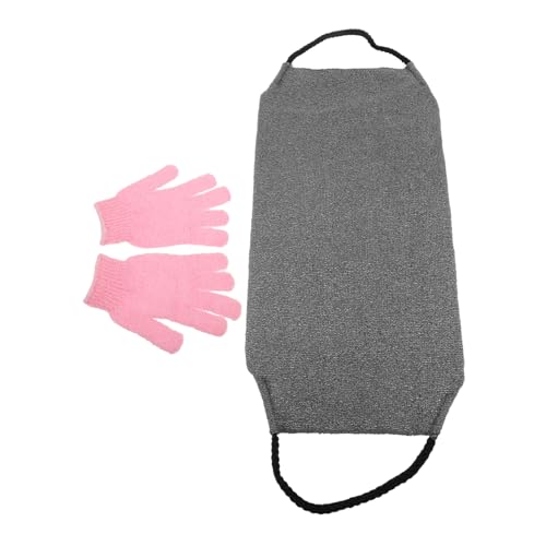 TOGEVAL 1 Set Dusch-peeling-set, Luffa-duschzubehör Für Männer, Dusch-peeling, Langes Bad, Blumen-rückenpeeling, Rückenwäscher, Badehandschuhe-set von TOGEVAL