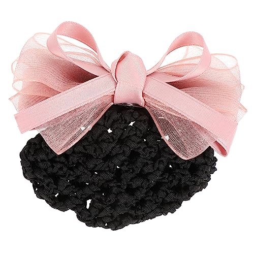 TOGEVAL 1 Stück Damen Haar Snood mit Schleife Haarschmuck für Büro und Besondere Anlässe aus Hochwertigem Material für und Mädchen von TOGEVAL