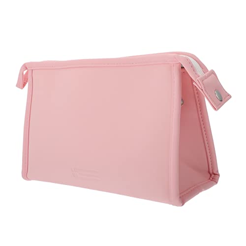 TOGEVAL 1 Stück Kosmetiktasche Damen Wasserdichter PU Make Up Organizer für Reisen Kleine Tragetasche mit Reißverschluss für Tägliche Nutzung und Aufbewahrung von Kosmetik von TOGEVAL
