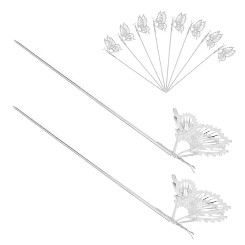 TOGEVAL 10 Stück Teiliges Butterfly Haarnadeln Chinesische Haarschmuck Haarnadeln für Mädchen Klassisch Gestaltete für Brötchen Diy Frisuren Ethereal Styling Zubehör TOGEVAL 10 Stück Teiliges Butterfly Haarnadeln Chinesische Haarschmuck Haarnadeln für Mädchen Klassisch Gestaltete für Brötchen Diy Frisuren Ethereal Styling Zubehör von TOGEVAL