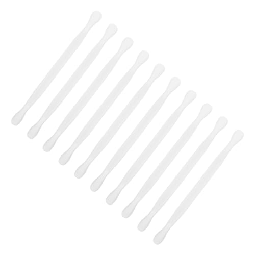 TOGEVAL 10 Stück Teiliges Kunststoff Nagelhautschieber Beidseitig mit Nagellackentferner Nagelreinigungswerkzeug für Damen und Herren Professionelle Maniküre Zuhause Salon von TOGEVAL