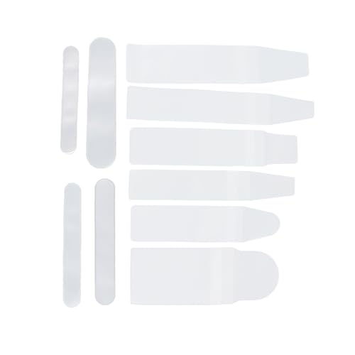 TOGEVAL 10 Stück Teiliges Make up Pinsel Aufbewahrungstaschen Tragbare Kosmetikpinsel Schutzbeutel Vielseitig für Foundation Lidschatten Nagelkunst Robust und Formstabil für Reise und von TOGEVAL