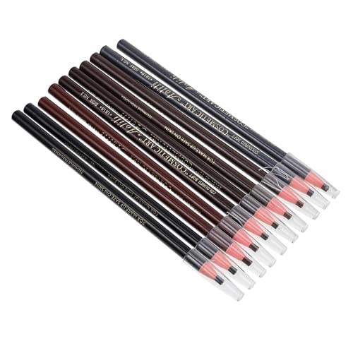 TOGEVAL 10stücke Augenbrauenstifte Wasserfest Toller Augenbrauenstift Augenbrauen Make-up-tools Für Frauen Wasserfeste Augenbrauenstifte Für Täglichen Gebrauch von TOGEVAL