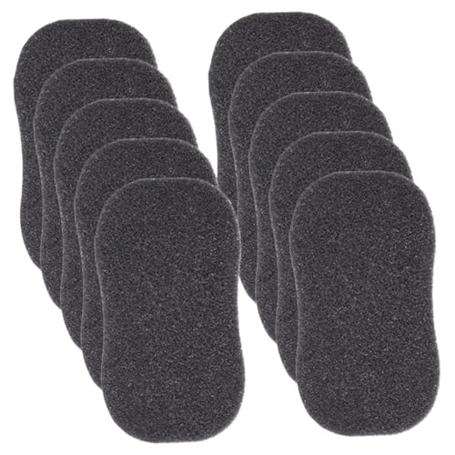 TOGEVAL 10 Teiliges Haarschwamm für Männer Kleine Tragbare Lockenbürste aus Langlebigem Schwammmaterial Leicht Kompakt für Salon und Heimgebrauch Geeignet für Erwachsene von TOGEVAL