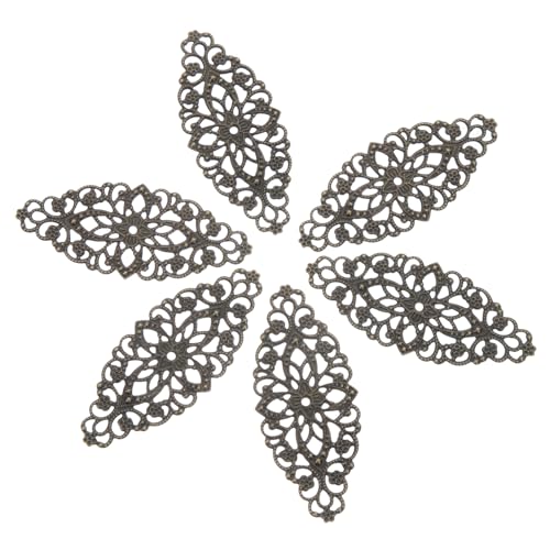 TOGEVAL 100St Schmuckzubehör anhänger spriegel pendant Schmuckdesign anhänger charms Bettelarmband Tropfenanhänger baumeln Schmuckmaterial selber machen Anhänger für Armbänder Eisen von TOGEVAL