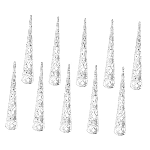 TOGEVAL 10stücke Teiliges Set Aus Metallischen Hohlen Claw Fingernägeln Für Kostüme Stilvolle Accessoires Für Festivals Cosplay Rollenspiele Und Bühnenaufführungen TOGEVAL 10stücke Teiliges Set Aus Metallischen Hohlen Claw Fingernägeln Für Kostüme Stilvolle Accessoires Für Festivals Cosplay Rollenspiele Und Bühnenaufführungen von TOGEVAL
