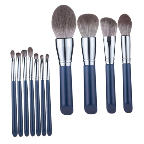 TOGEVAL 11 STÜCKE Teiliges Make Up Pinsel für Anfänger Superweiche Lidschatten und Gesichtspinsel Vielseitig für Powder Eye Shadow Cosmetics Leicht zu Reinigen Komfortable Fasern von TOGEVAL