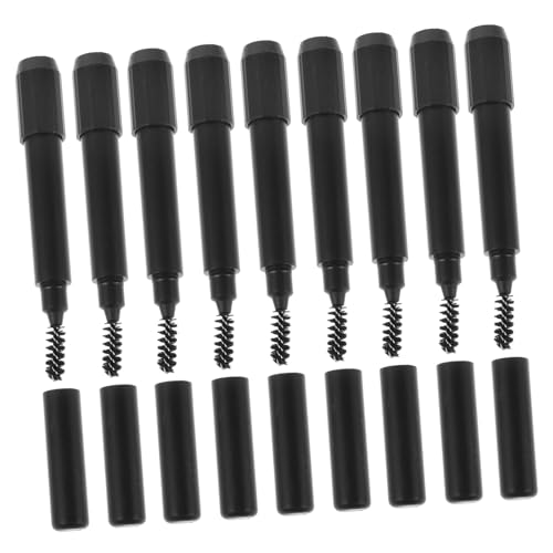 TOGEVAL 12 Stück Augenbrauenstift Verlängerung Stiftverlängerungsstangenhalter Verstellbarer Metall Stift Extender Stift Extender Augenbrauenstift Halter von TOGEVAL