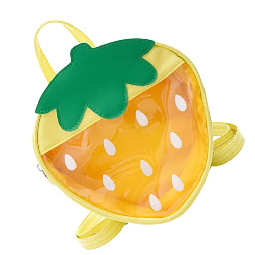 TOGEVAL 1stück Transparenter Rucksack Für Mädchen Verstellbare Schultertasche Für Schule Reisen Und Einkaufen Robustes Wiederverwendbares Material Für Snacks Bücher Und Kleinigkeiten von TOGEVAL