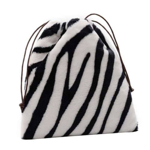 TOGEVAL Zebra-umhängetasche Damen Handtasche Lässige Tasche Aus Cord Und Nylon Für Einkauf Camping Reisen Ausgehen Spazierengehen Alltag Schlüssel Lippenstift Karten Stifte Kosmetika Handy von TOGEVAL