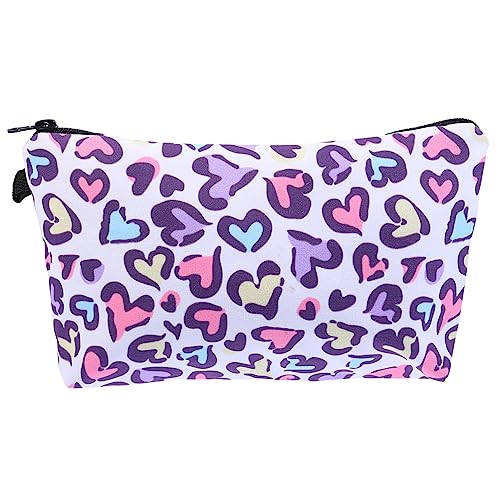 TOGEVAL Make-up Tasche Mit Reißverschluss Für Reisen Aufbewahrungstasche Aus Kosmetiktasche Mit Innentaschen Für Damen Und Mädchen von TOGEVAL