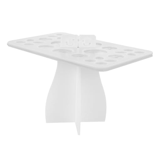 TOGEVAL 1stück Makeup Pinsel Trockengestell Kompakter Kosmetik Organizer Langlebiger Make-up Pinselhalter Für Einfaches Trocknen Und Aufbewahren Von Beauty-werkzeugen Für Badezimmer Und von TOGEVAL