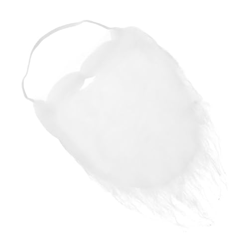 TOGEVAL 1stück Santa Claus Perücke Mit Und Weißem Für Weihnachtskostüme Für Cosplay Und Festliche Auftritte Und Elastisch Für Erwachsene von TOGEVAL