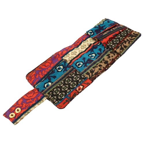 TOGEVAL 1stück Tragbarer Ätherischer Öl Aufbewahrungskoffer Für Flaschen Kreativer Organizer Mit Fächern Für Reisen Und Täglichen Gebrauch Aus Strapazierfähigem Canvas Farbenfroh von TOGEVAL