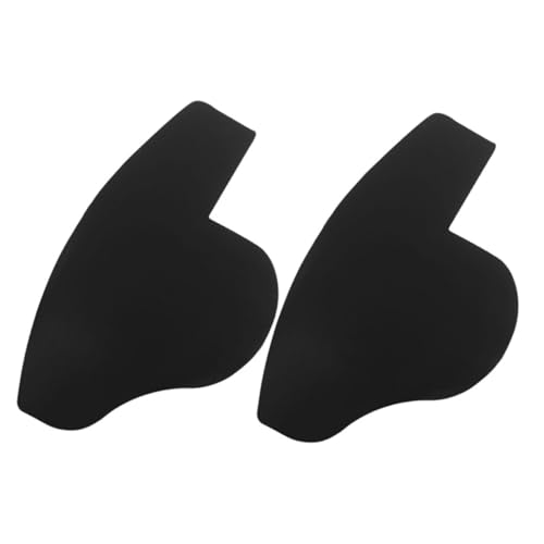 TOGEVAL 2 Stück Bartschablone aus Langlebigem PVC Haaransatz designkarte für Männer Praktische Bart Haarlinie vorlage Einfache Anwendung für Präzises Styling und Professionelles von TOGEVAL