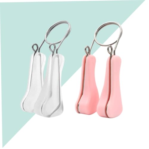 TOGEVAL 2 Stück Nasenformer Clip Nasenlifting Nasenbrücke Gerade Nasenform Schmerzfrei Nasenclip für Damen und Mädchen Weiß TOGEVAL 2 Stück Nasenformer Clip Nasenlifting Nasenbrücke Gerade Nasenform Schmerzfrei Nasenclip für Damen und Mädchen Weiß von TOGEVAL