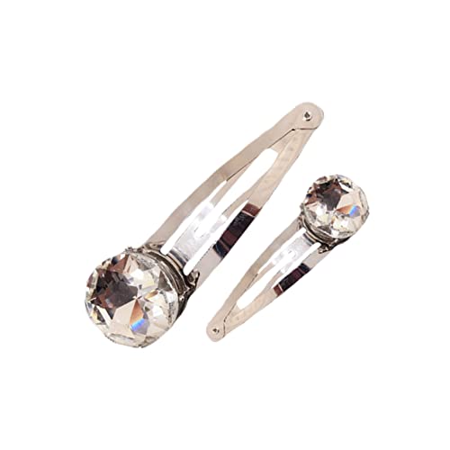 TOGEVAL 2 Stück Strass haarspangen mit Farbigen Rhinestones Modische Haarklammern aus Langlebiger Legierung Ansprechende Bobby Pins für Frauen Stilvolle Haar deko für Alltag und Festliche von TOGEVAL