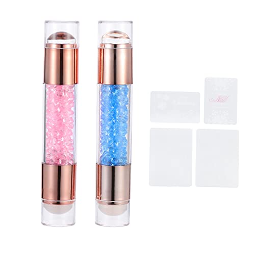 TOGEVAL 2 Stück Teiliges Nagelkunst Stempelset Doppelseitiger Maniküre Stempel für DIY Nageldesign Elektrisch Beschichtet mit Milchigem Finish Passend für Zuhause und Salon TOGEVAL 2 Stück Teiliges Nagelkunst Stempelset Doppelseitiger Maniküre Stempel für DIY Nageldesign Elektrisch Beschichtet mit Milchigem Finish Passend für Zuhause und Salon von TOGEVAL