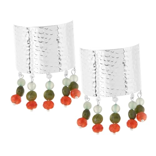 TOGEVAL 2stücke Pferdeschwanzschnalle Für Damen Mit Vintage-glasperlen-quaste Aus Asiatischen Haarschmucks Zum Befestigen Von Hochsteppelschwänzen von TOGEVAL