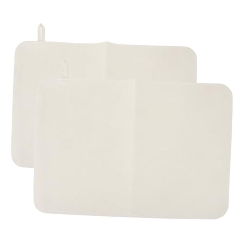 TOGEVAL 2 Stück Teiliges Sauna Kissen Hochdichte Isoliermatte für Sauna und Dampfbad Wasserabsorbierend Langlebig Komfortables Filzmaterial für Zuhause und Spa von TOGEVAL