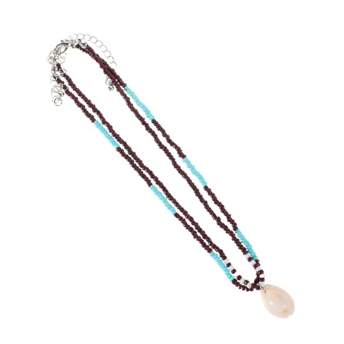 TOGEVAL 2stücke Muschelkette Mit Perlen Und Muschelanhänger Verstellbar Strand-charm-schmuck Für Damen -accessoires Lässiger Sommer-schmuck Geschenkidee Für Frauen Leicht Und Tragbar TOGEVAL 2stücke Muschelkette Mit Perlen Und Muschelanhänger Verstellbar Strand-charm-schmuck Für Damen -accessoires Lässiger Sommer-schmuck Geschenkidee Für Frauen Leicht Und Tragbar von TOGEVAL