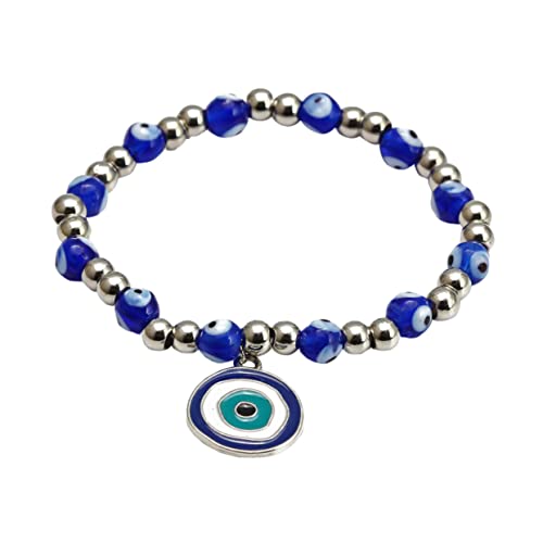 TOGEVAL 2 Stücke Evil Eye Armband Legierung Armband Frau Mode Armbänder Mädchen von TOGEVAL