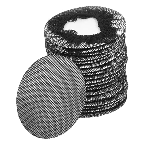 TOGEVAL 20stücke Ballett Haarnetz Wiederverwendbar Elastisches Band Für Dutts Dutt-abdeckung Mesh Tanz-abdeckungen Dutt-netze Haar-accessoires Für Mädchen Schwarz von TOGEVAL